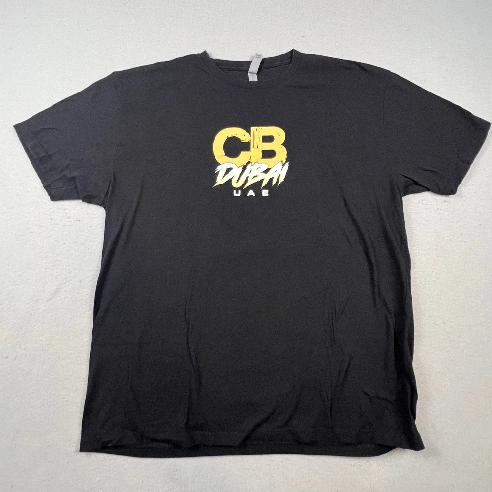 Next Level CB Dubai Dune Racing T-Shirt Mens XXL Black Graphic Tee Off-Road UAE